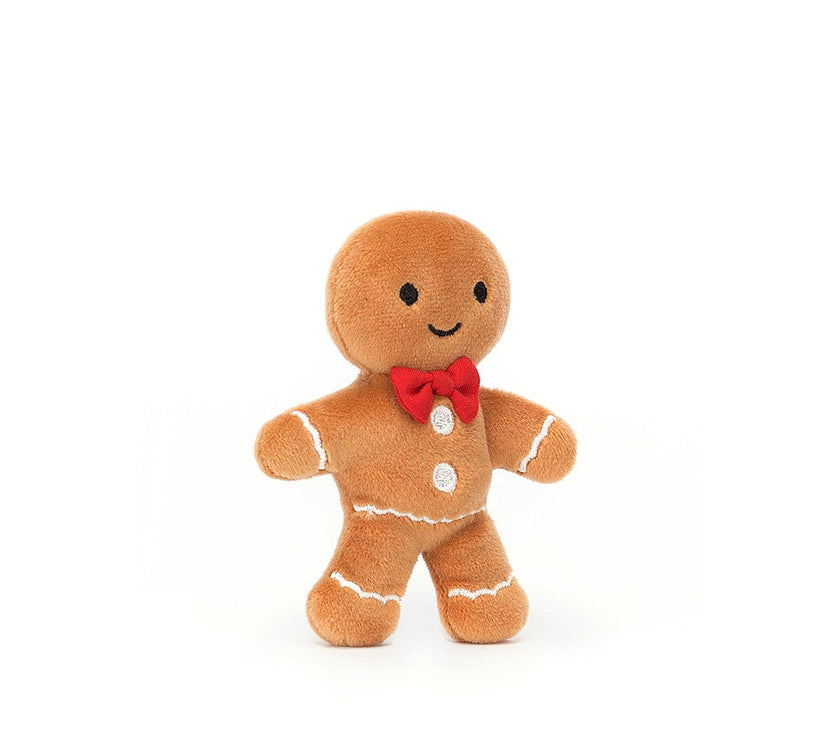 Jellycat Festive Folly Gingerbread Man - H10cm