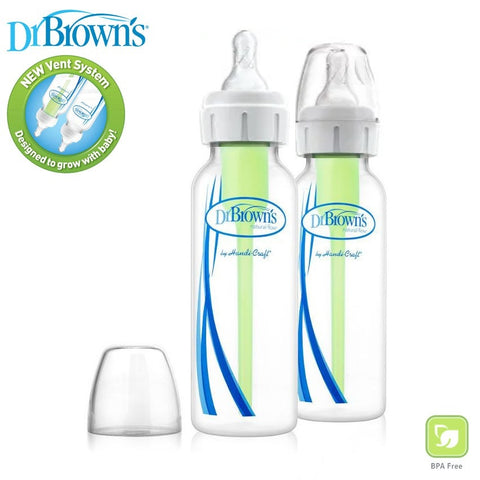 Dr. Brown’s Options+ Narrow-Neck Baby Bottle (Assorted Designs)