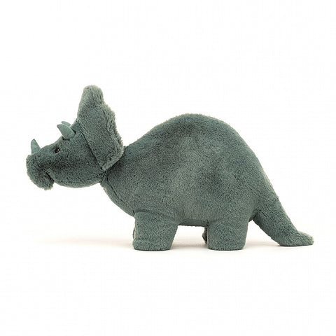Jellycat Fossilly Triceratops - H10cm