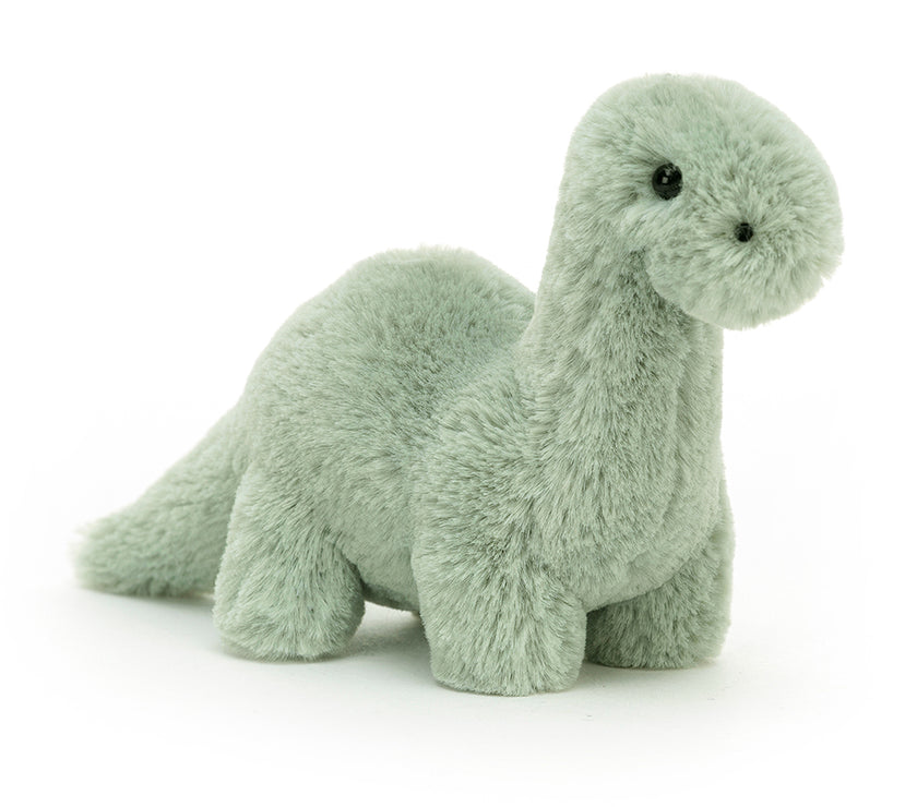 JellyCat Fossilly Brontosaurus - Small H8cm | Little Baby.
