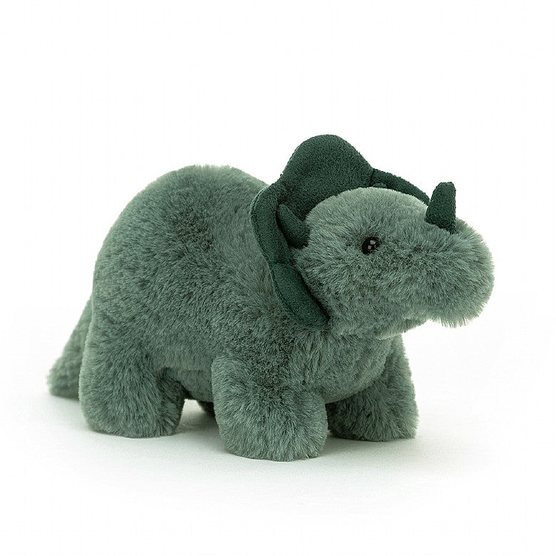 Jellycat Fossilly Triceratops - H10cm
