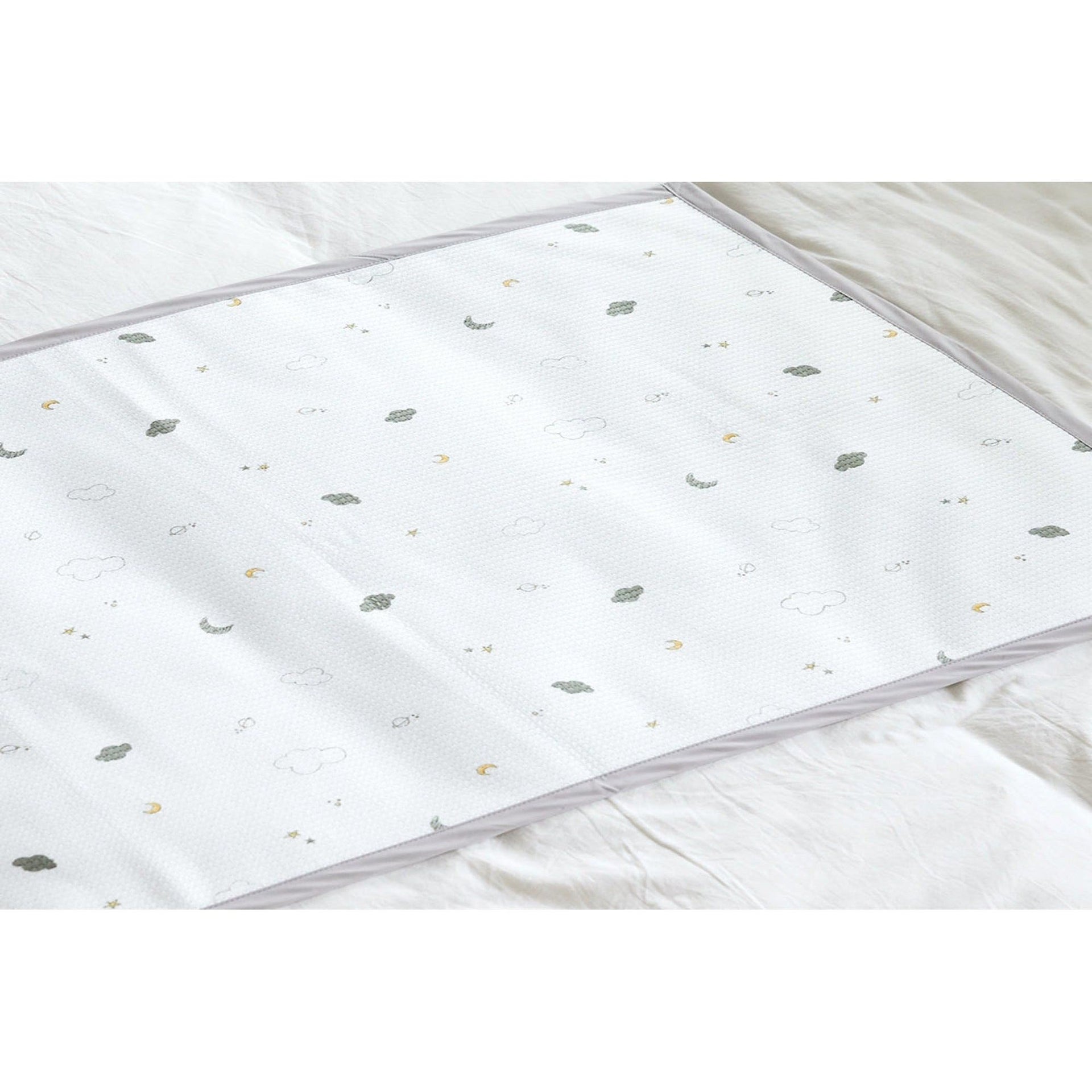 LOLBaby Bamboo Waterproof Mat - Funny Sky