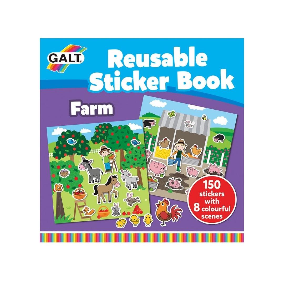 Galt Reusable Sticker Books