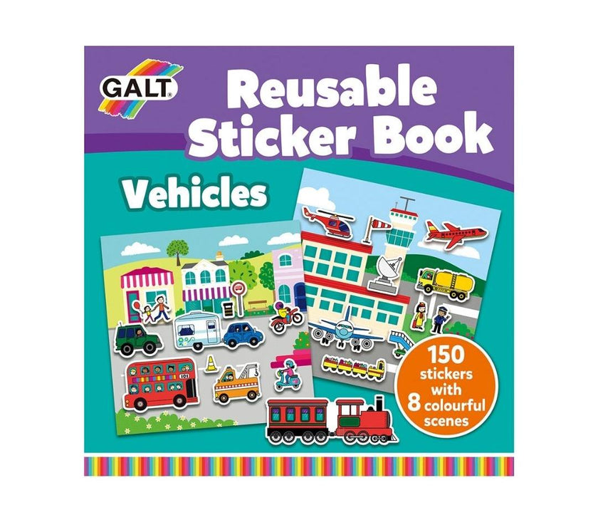 Galt Reusable Sticker Books