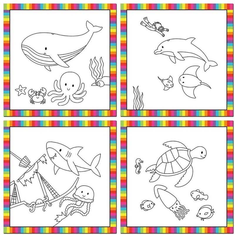 Galt First Water Magic Reusable Colouring Book-3