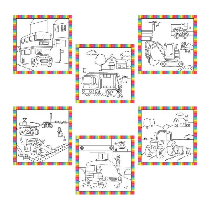 Galt First Water Magic Reusable Colouring Book-14