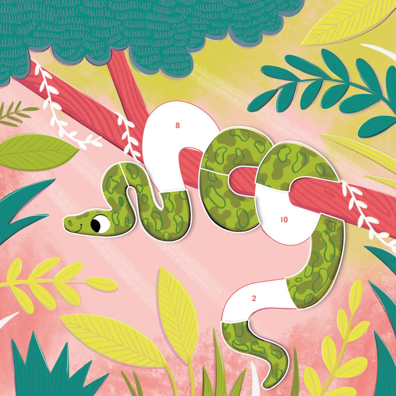 Galt Sticker By Numbers (Wild Animals)-4