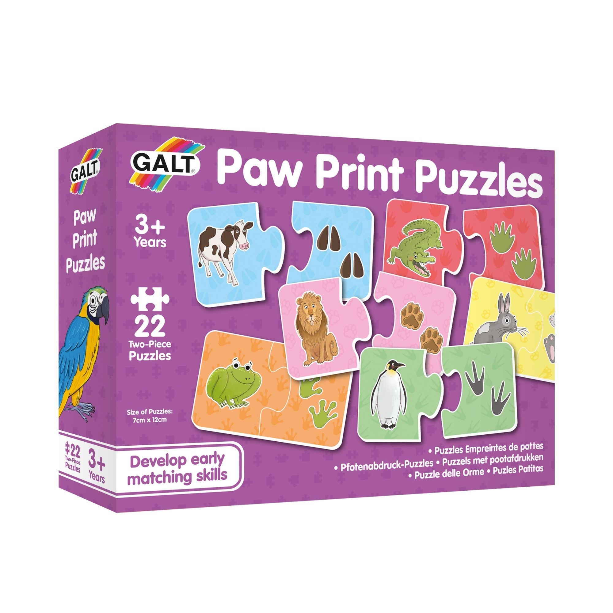 Galt Paw Print Puzzles