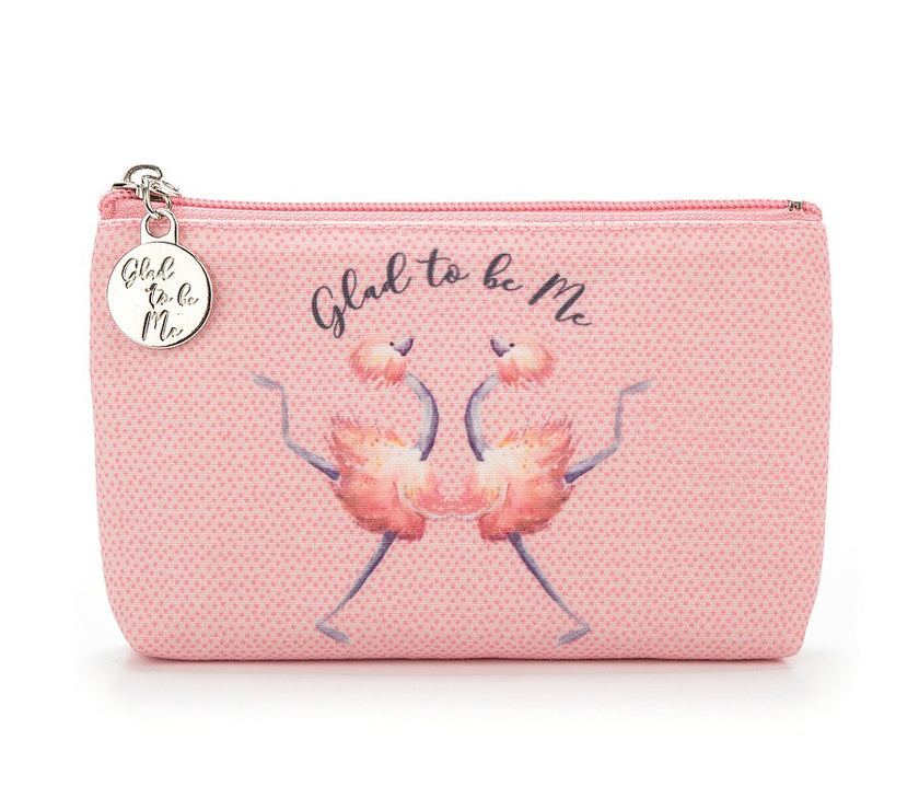 JellyCat Glad To Be Me Pink Pouch