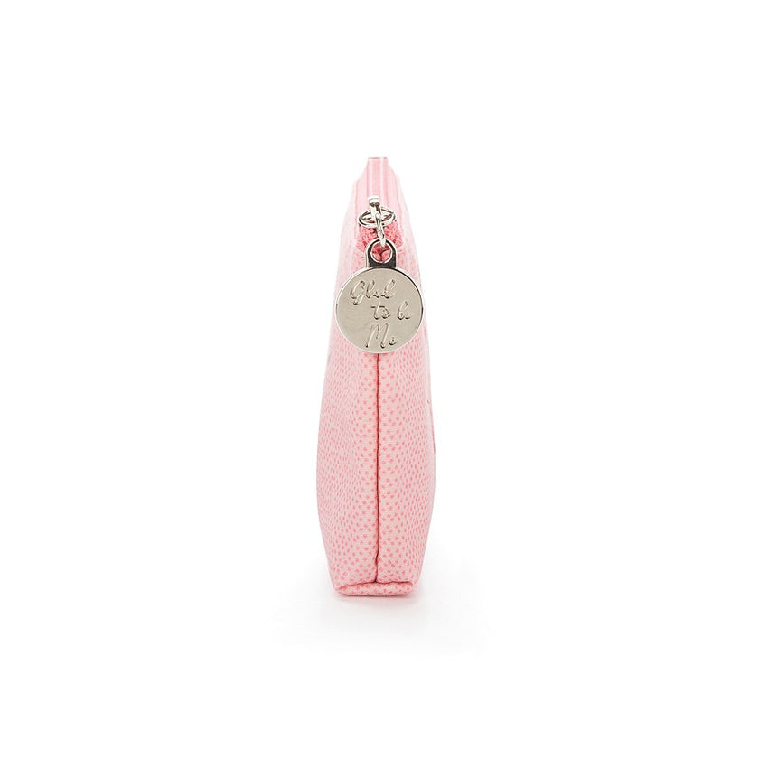 JellyCat Glad To Be Me Pink Pouch