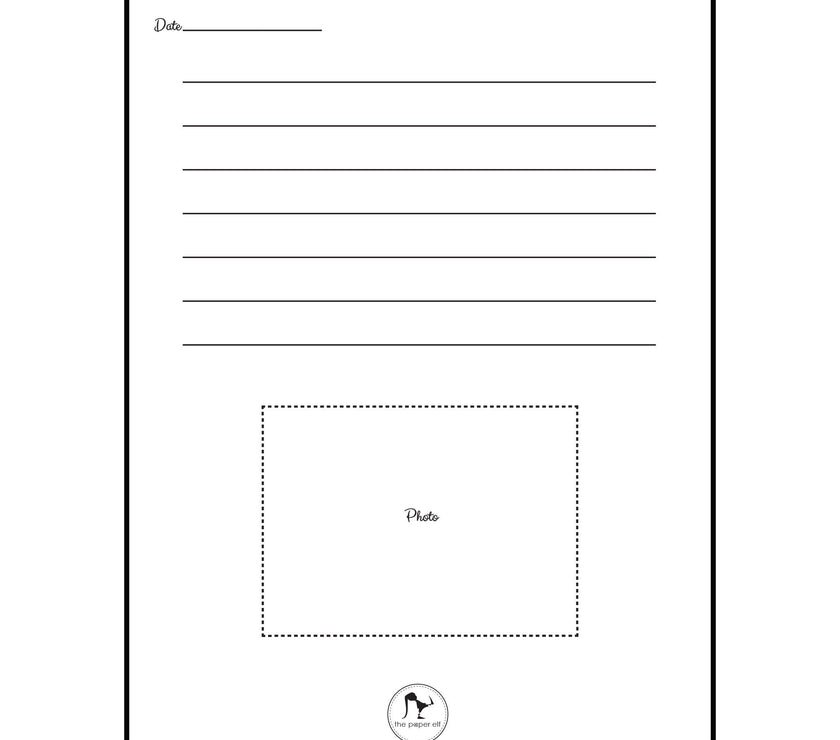 The Paper Elf - Generic Baby Milestone Cards | Little Baby.