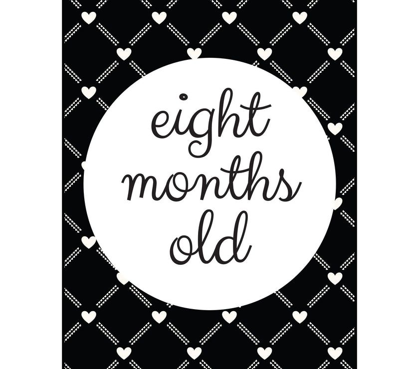 The Paper Elf - Generic Baby Milestone Cards | Little Baby.