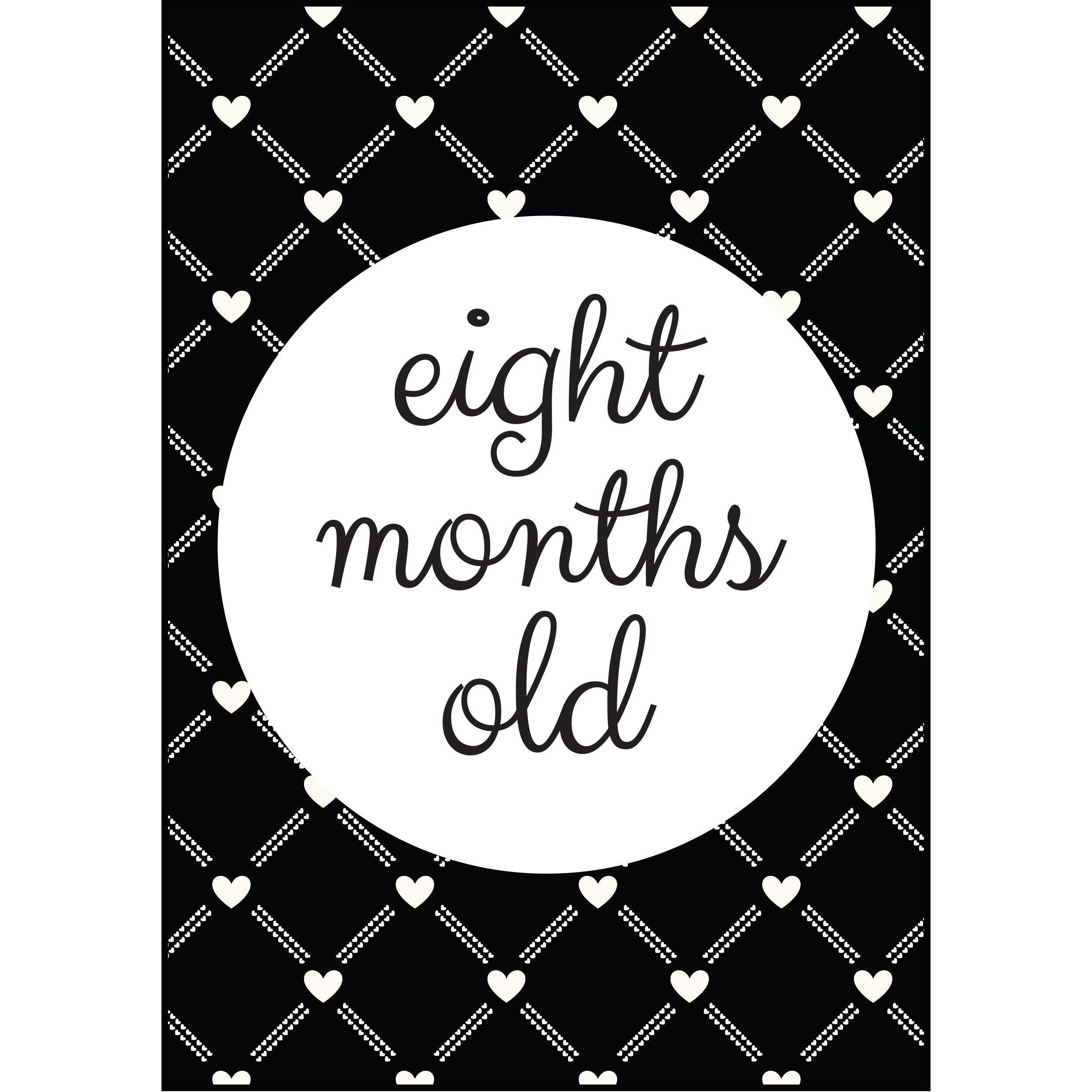The Paper Elf - Generic Baby Milestone Cards | Little Baby.