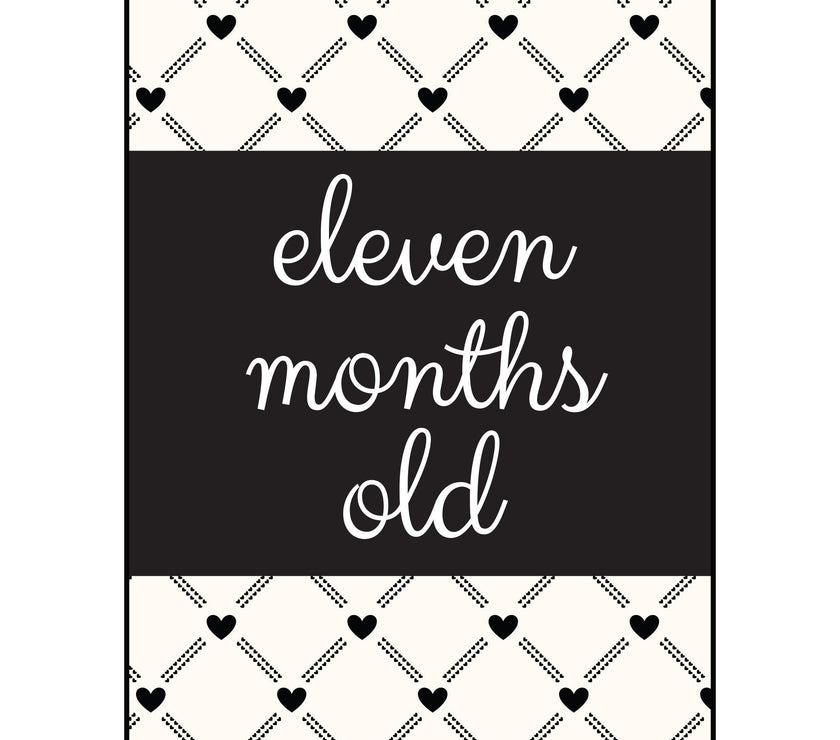 The Paper Elf - Generic Baby Milestone Cards | Little Baby.