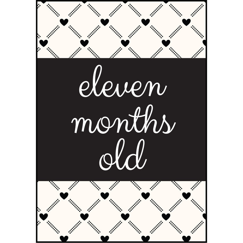 The Paper Elf - Generic Baby Milestone Cards | Little Baby.