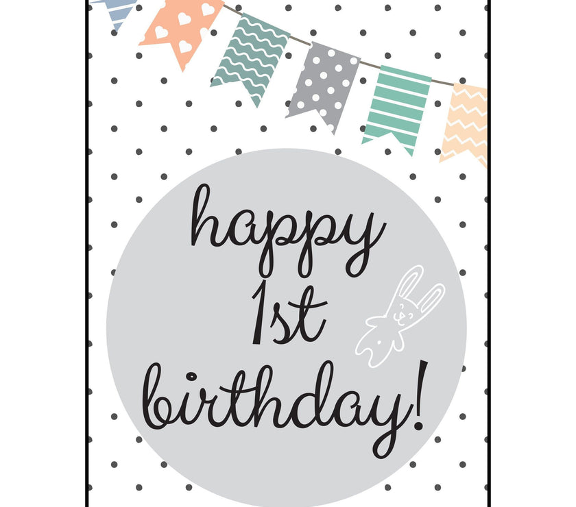 The Paper Elf - Generic Baby Milestone Cards | Little Baby.