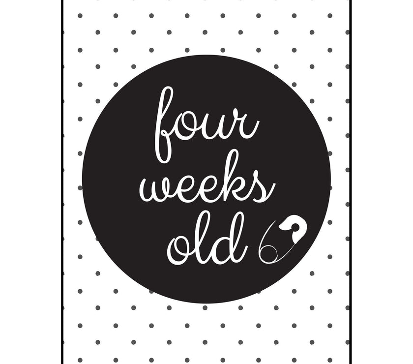 The Paper Elf - Generic Baby Milestone Cards | Little Baby.