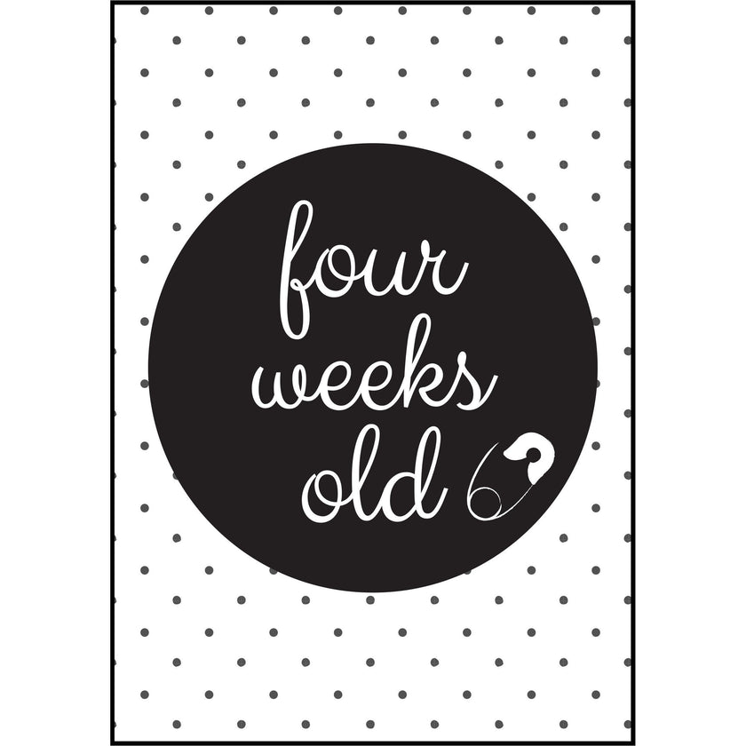 The Paper Elf - Generic Baby Milestone Cards | Little Baby.
