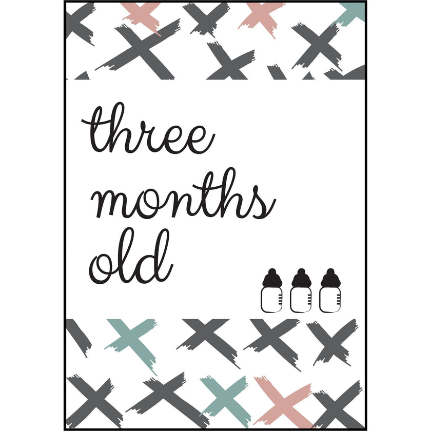 The Paper Elf - Generic Baby Milestone Cards | Little Baby.