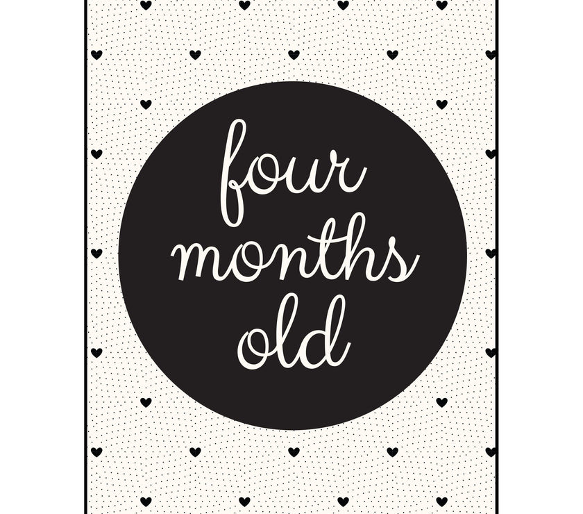 The Paper Elf - Generic Baby Milestone Cards | Little Baby.