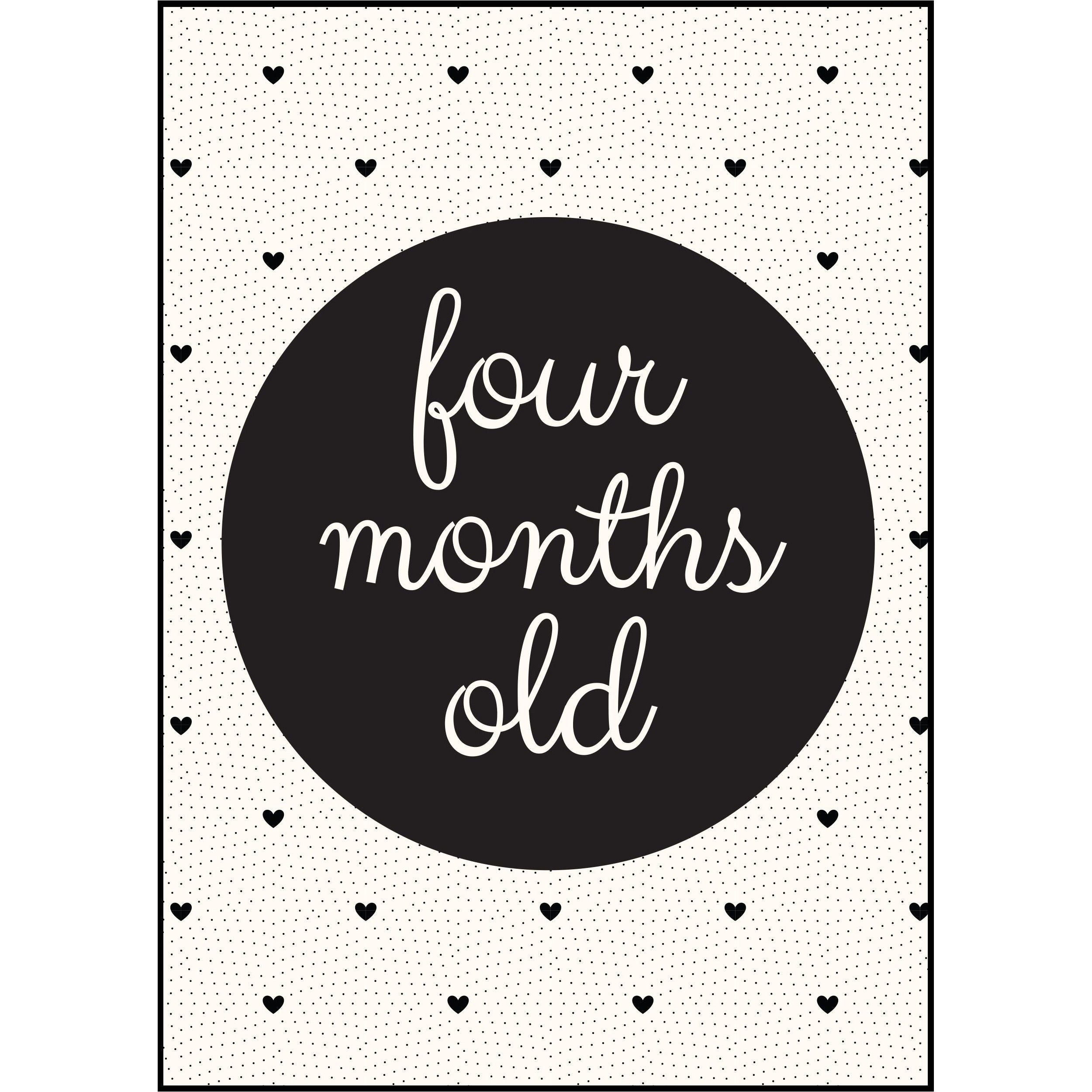 The Paper Elf - Generic Baby Milestone Cards | Little Baby.