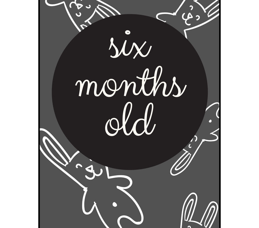 The Paper Elf - Generic Baby Milestone Cards | Little Baby.