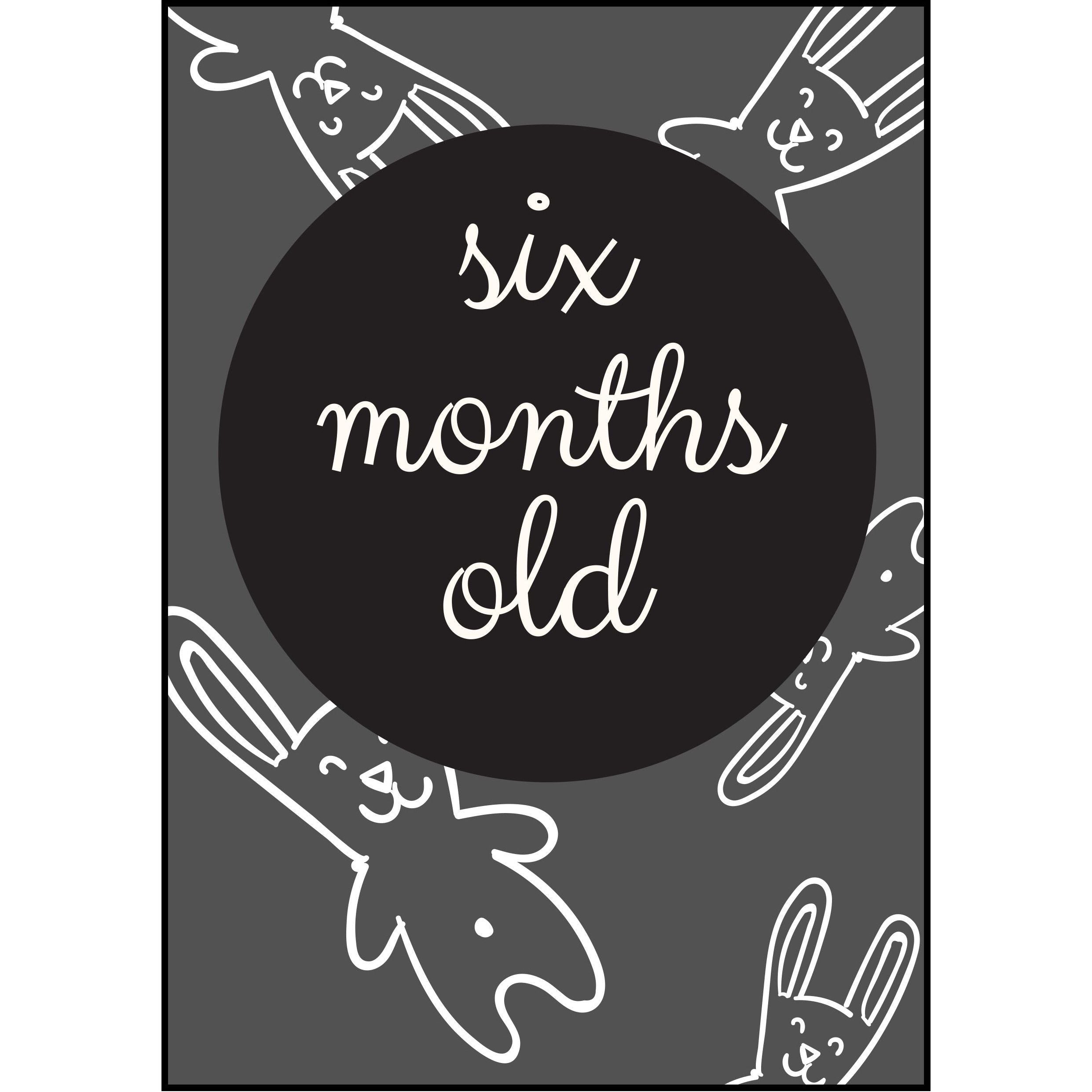 The Paper Elf - Generic Baby Milestone Cards | Little Baby.