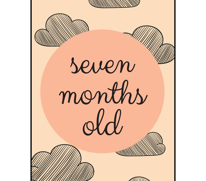 The Paper Elf - Generic Baby Milestone Cards | Little Baby.