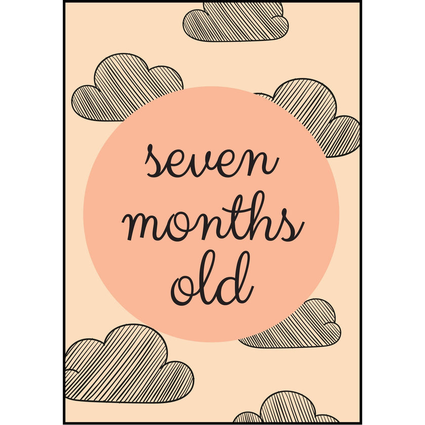 The Paper Elf - Generic Baby Milestone Cards | Little Baby.