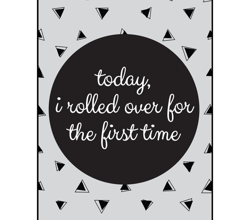 The Paper Elf - Generic Baby Milestone Cards | Little Baby.