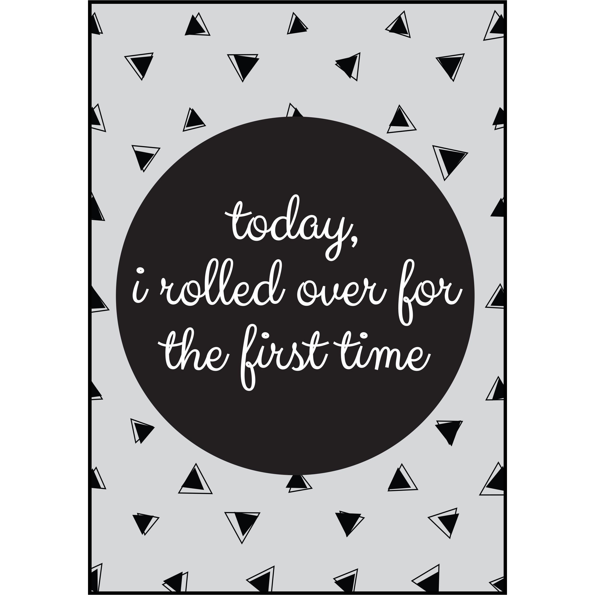 The Paper Elf - Generic Baby Milestone Cards | Little Baby.