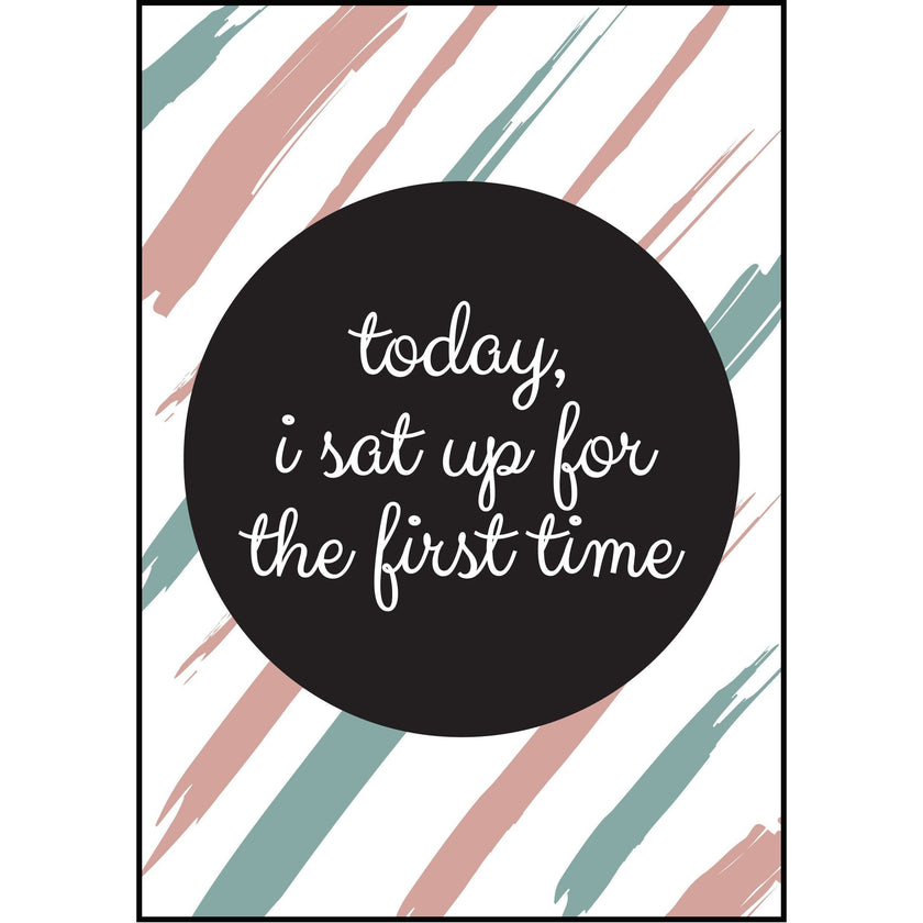The Paper Elf - Generic Baby Milestone Cards | Little Baby.