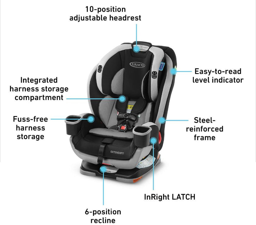 Graco Extend2Fit® 3-in-1 Car Seat - Garner