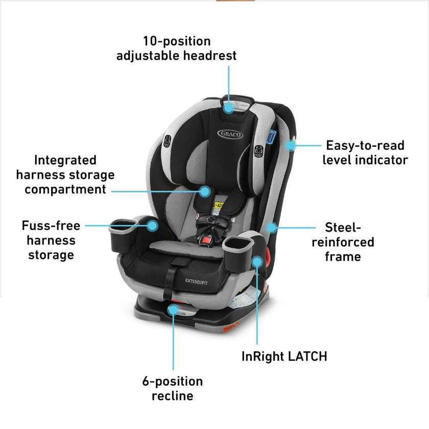 Graco Extend2Fit® 3-in-1 Car Seat - Garner