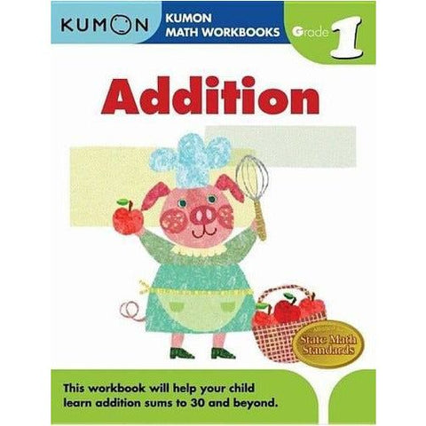 Kumon Math Workbooks Grade 1 Addition | Little Baby.