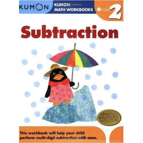 Kumon Math Workbooks Grade 2 Subtraction | Little Baby.