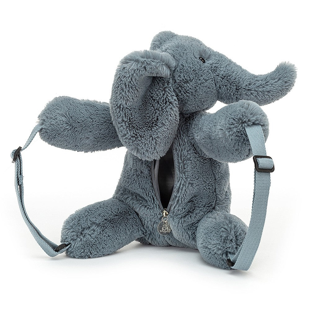 JellyCat Huggady Elephant Backpack