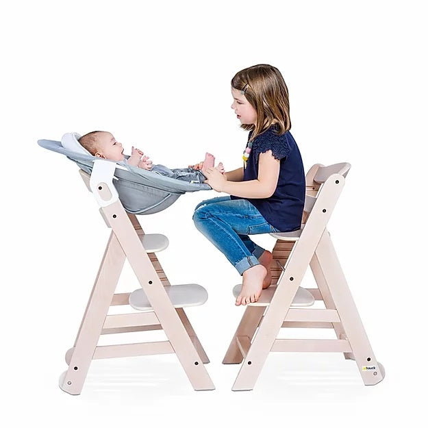 Hauck Alpha+ Trio: Highchair + Tray + Bouncer | Little Baby.