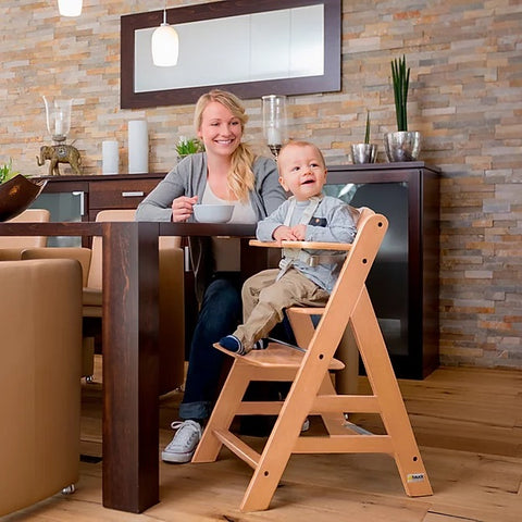 Hauck Alpha+ Wooden Highchair (Natural) | Little Baby.