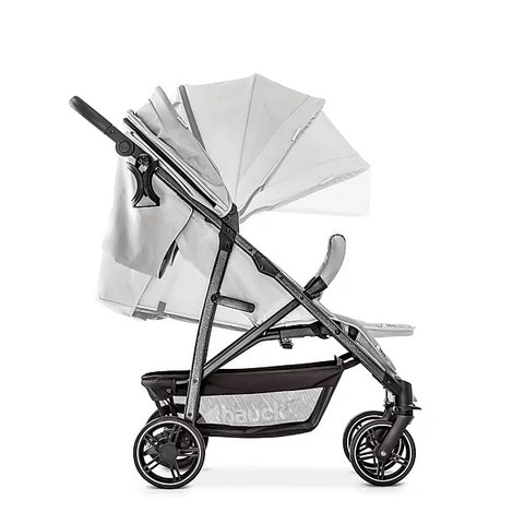 Hauck Rapid 4S Stroller (Lunar Stone): Multi-Terrain, Travel System, One-Hand Fold | Little Baby.