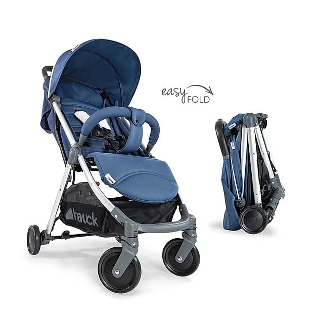 Hauck Swift Plus Stroller (Blue): Lightweight, One-Hand Fold | Little Baby.