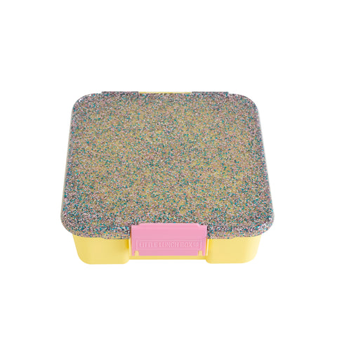 Little Lunch Box Co - Bento Three - Yellow Glitter (Pre-order ETA Mid Dec 2019) | Little Baby.