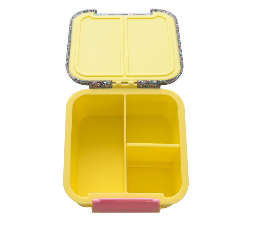 Little Lunch Box Co - Bento Three - Yellow Glitter (Pre-order ETA Mid Dec 2019) | Little Baby.