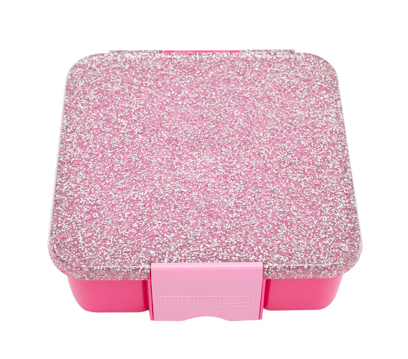 Little Lunch Box - Bento Three - Pink Glitter (Pre-order) | Little Baby.