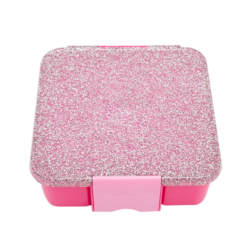 Little Lunch Box - Bento Three - Pink Glitter (Pre-order) | Little Baby.