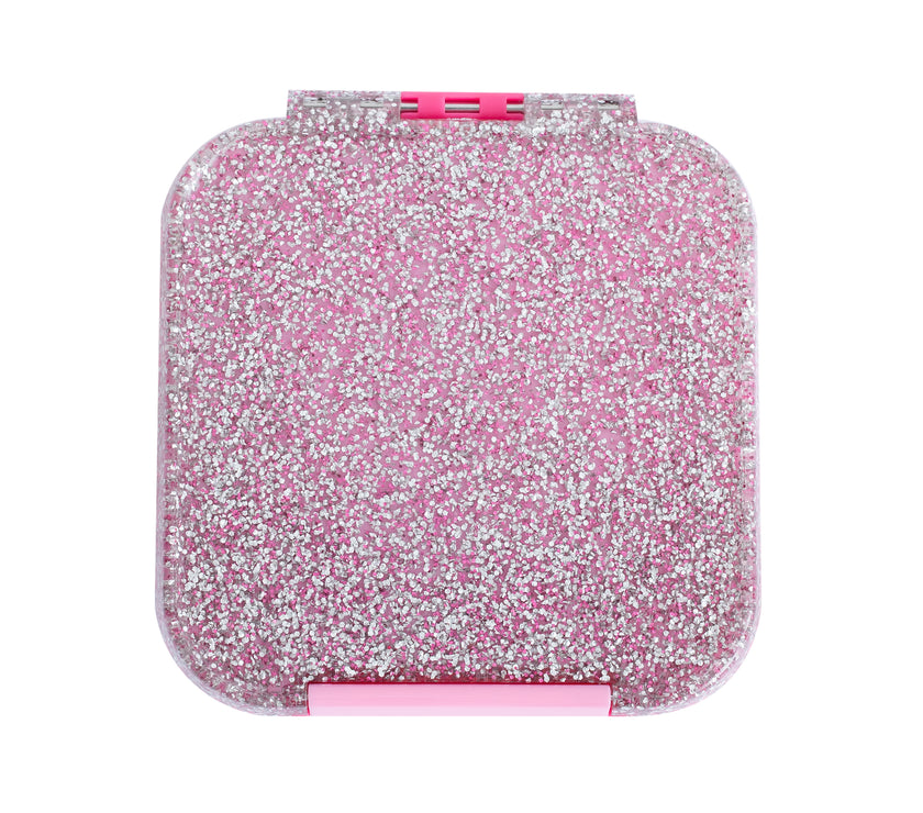 Little Lunch Box - Bento Three - Pink Glitter (Pre-order) | Little Baby.