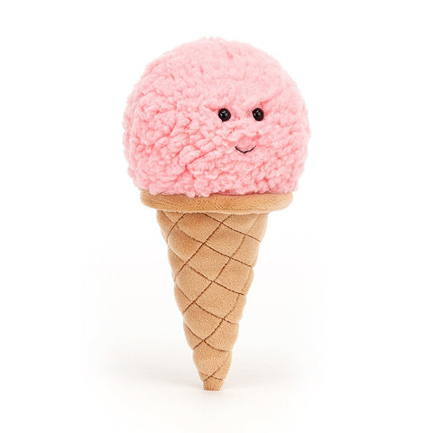 JellyCat Irresistible Ice Cream Strawberry - H18cm