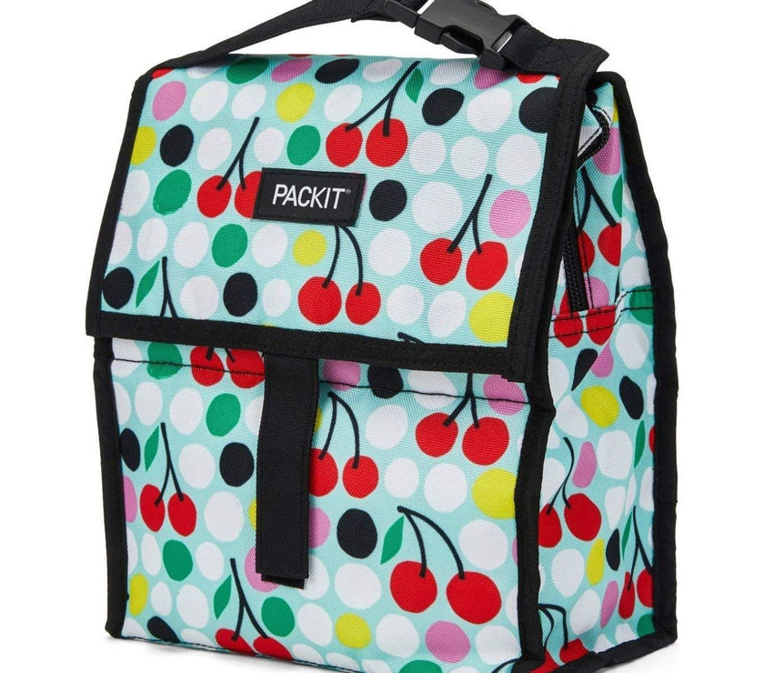 PackIt Freezable Lunch Bag - Cherry Dots | Little Baby.