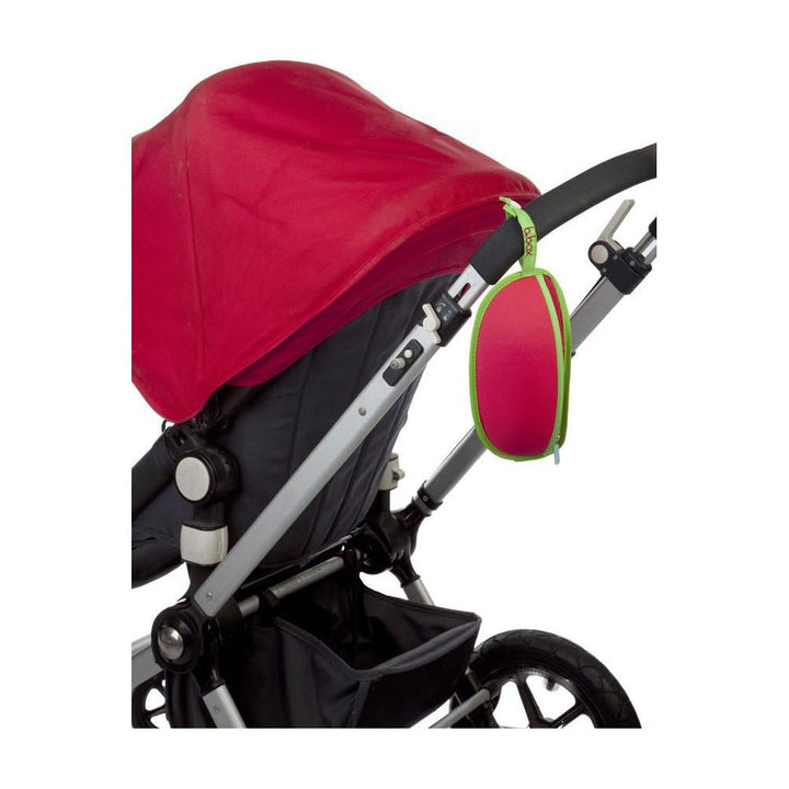 B.box Travel Bib w/ Baby Spoon (Beep Beep) | Little Baby.