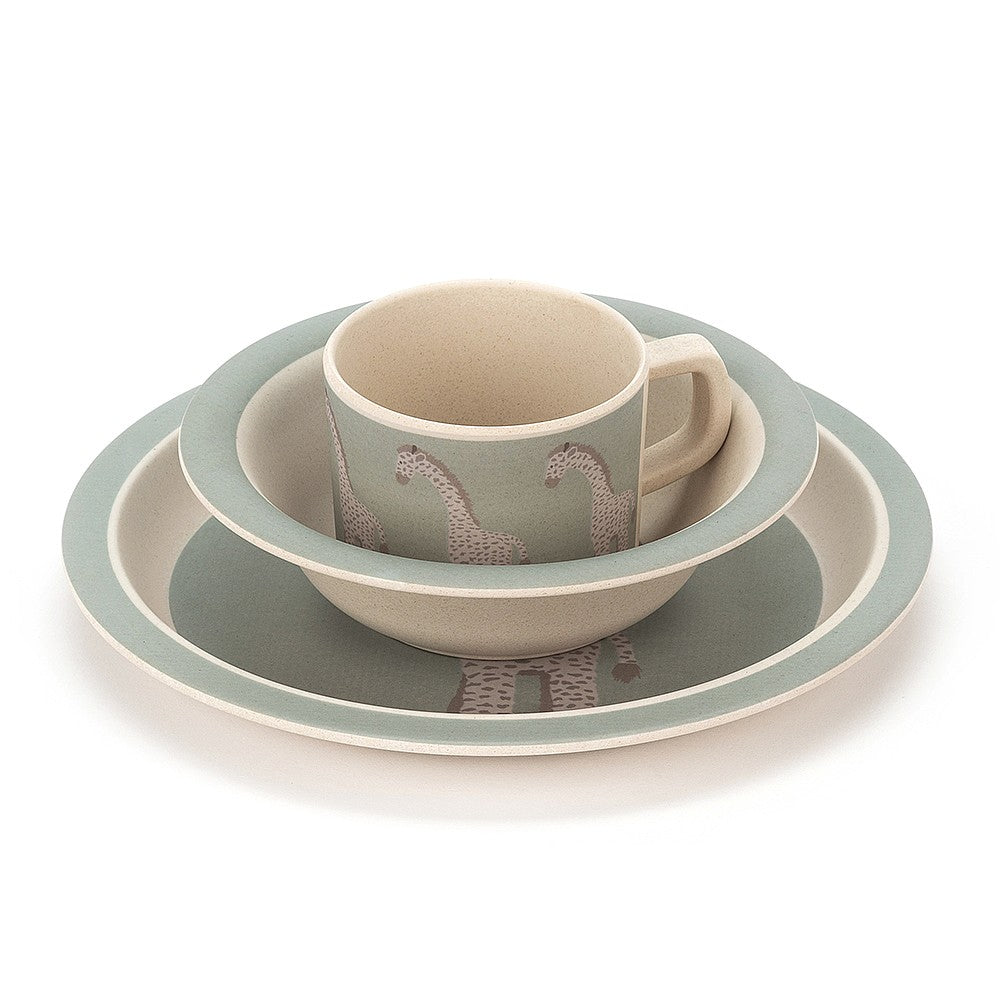 JellyCat Joey Giraffe Three Piece Bamboo Set | Little Baby.